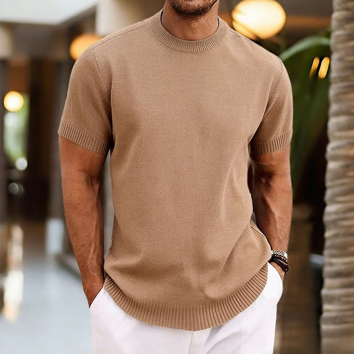 Beige / M